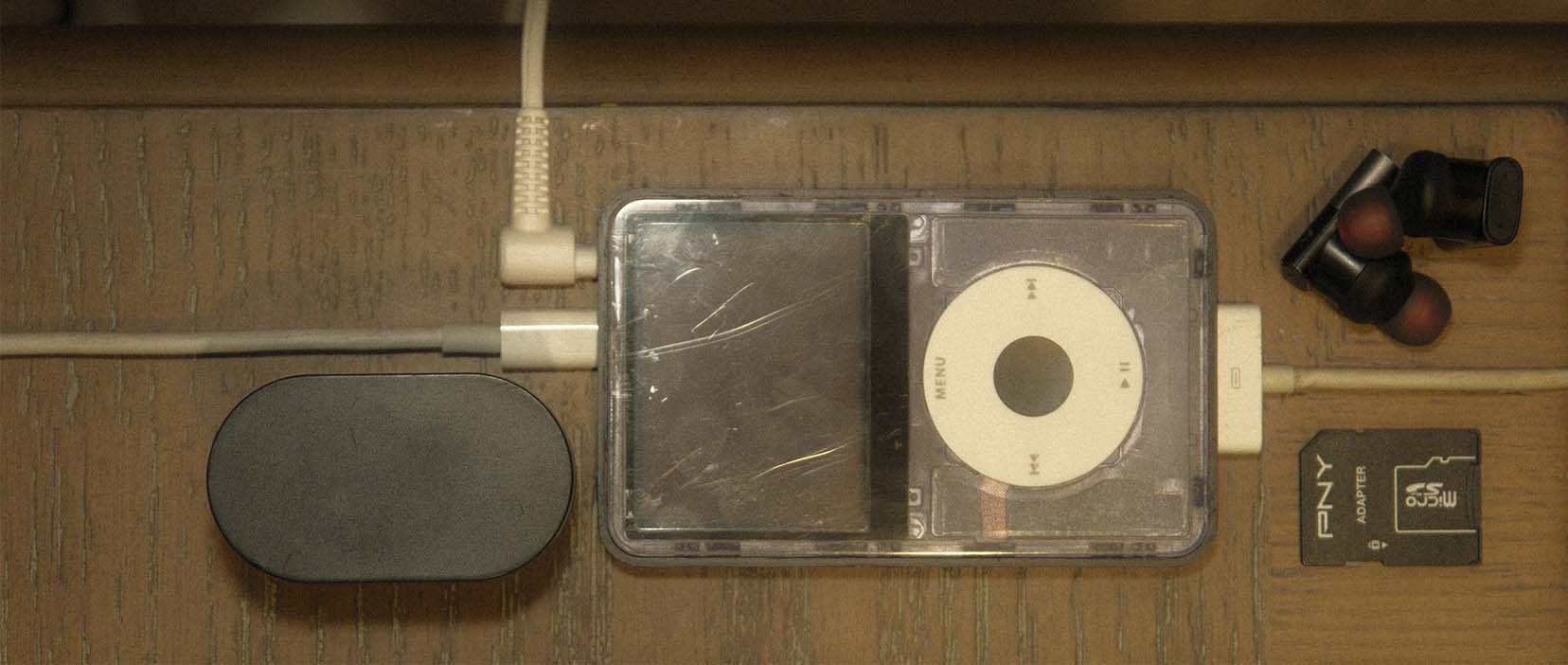 banner showing all ways to connect the modded ipod